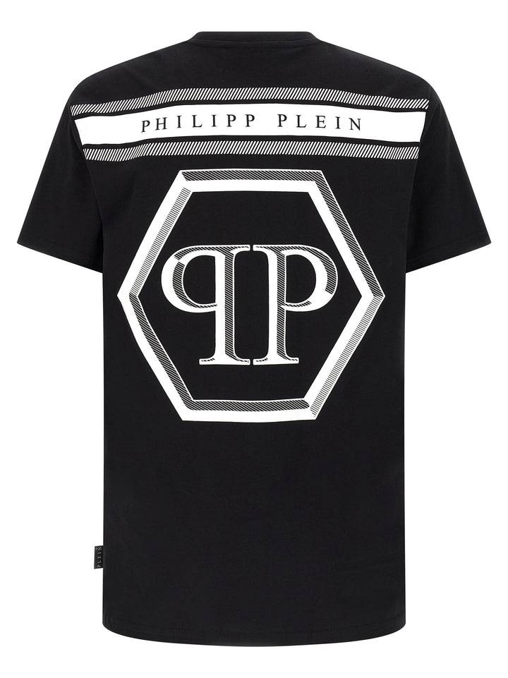 Philipp Plein Hexagon T shirt - Nero | c4970a59b97553483ae304f14c2b4186e4471707