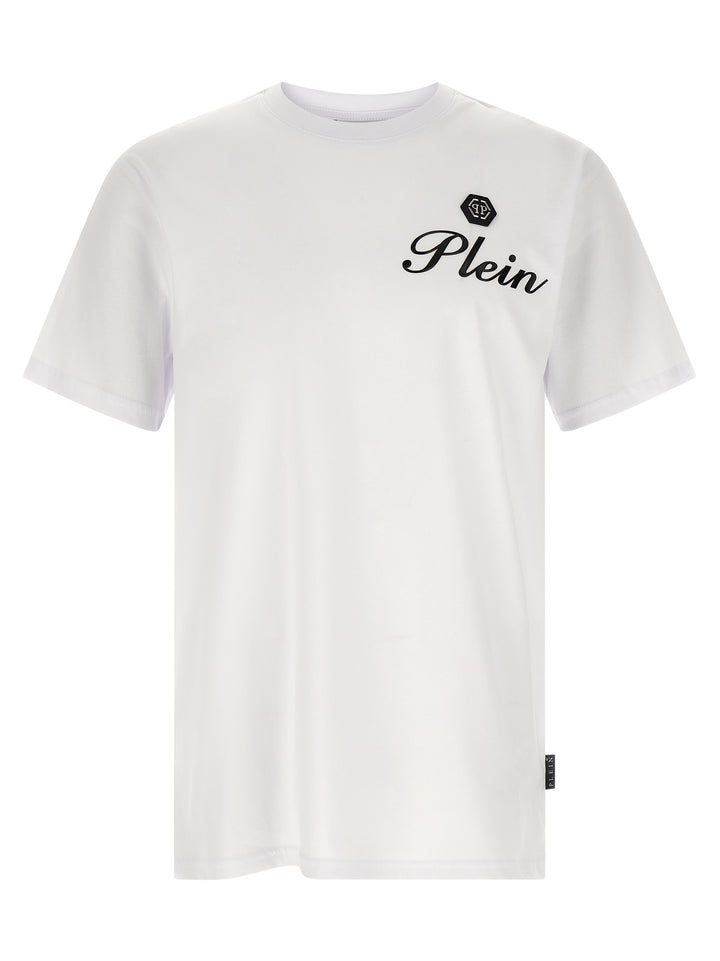 Philipp Plein Hexagon T shirt - Bianco/Nero | 357534a36017aff461065dd51fe91341d4f8b833