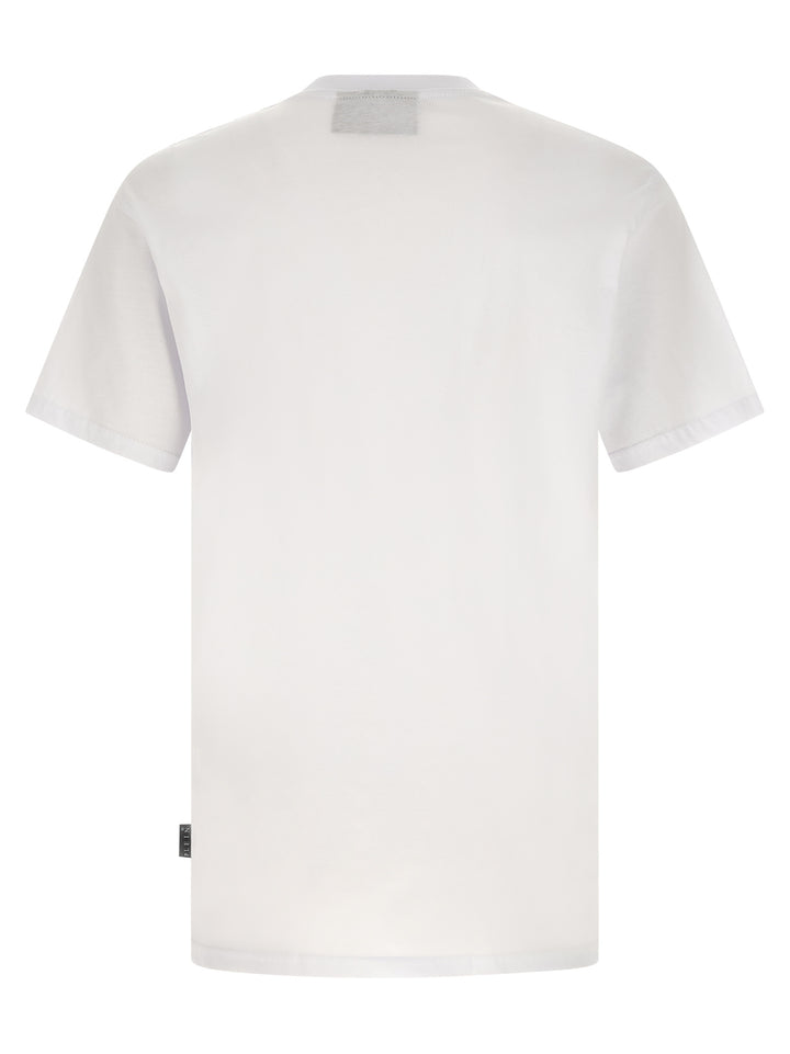 Philipp Plein Hexagon T shirt - Bianco/Nero | fc71326c83a09469ae286b50fc379cb4d47efa2a