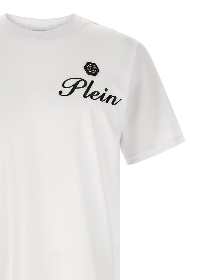 Philipp Plein Hexagon T shirt - Bianco/Nero | cc9bbfe4ed16477e4800dc675e73451155fba30e