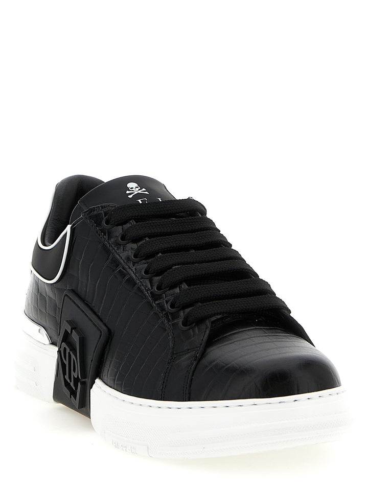 Philipp Plein Phantom Kick$ Cocco Sneakers - Nero | 7de5f22ff9bc935a3b29e90db87af89d2d5e81c6