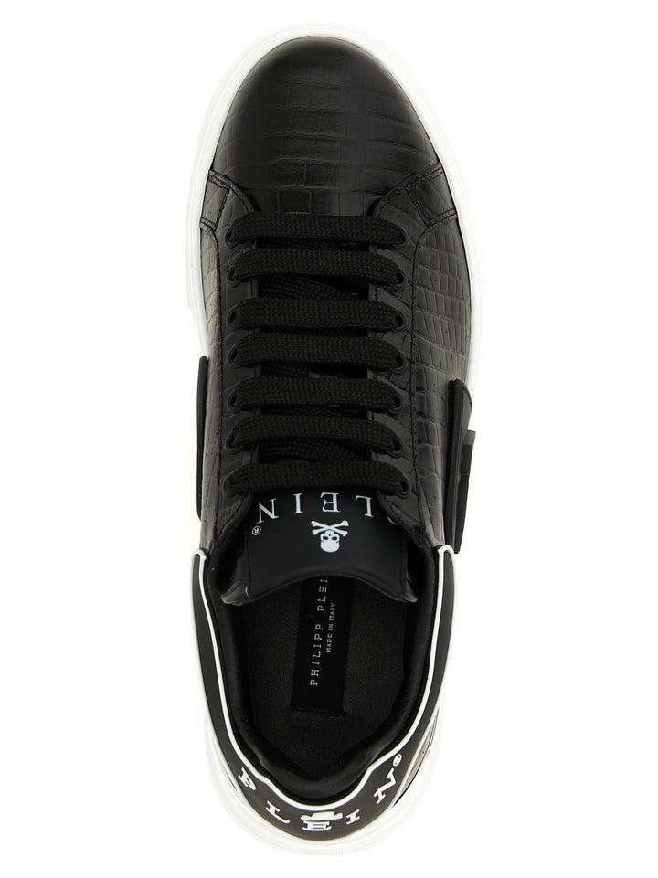 Philipp Plein Phantom Kick$ Cocco Sneakers - Nero | b897ed93ad1f8bfcdb3c473e3cc50b2aa32f6358