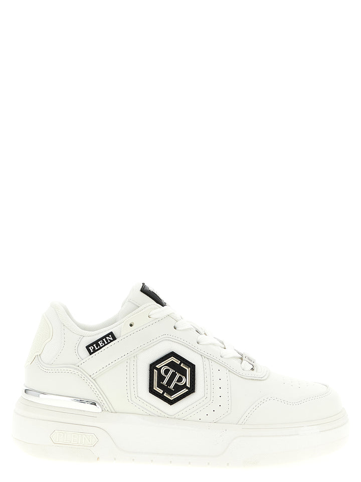 Philipp Plein Sk8r Sneakers - Bianco | 9dfa0c7816668c37fdd59f605ee60d65355e6214