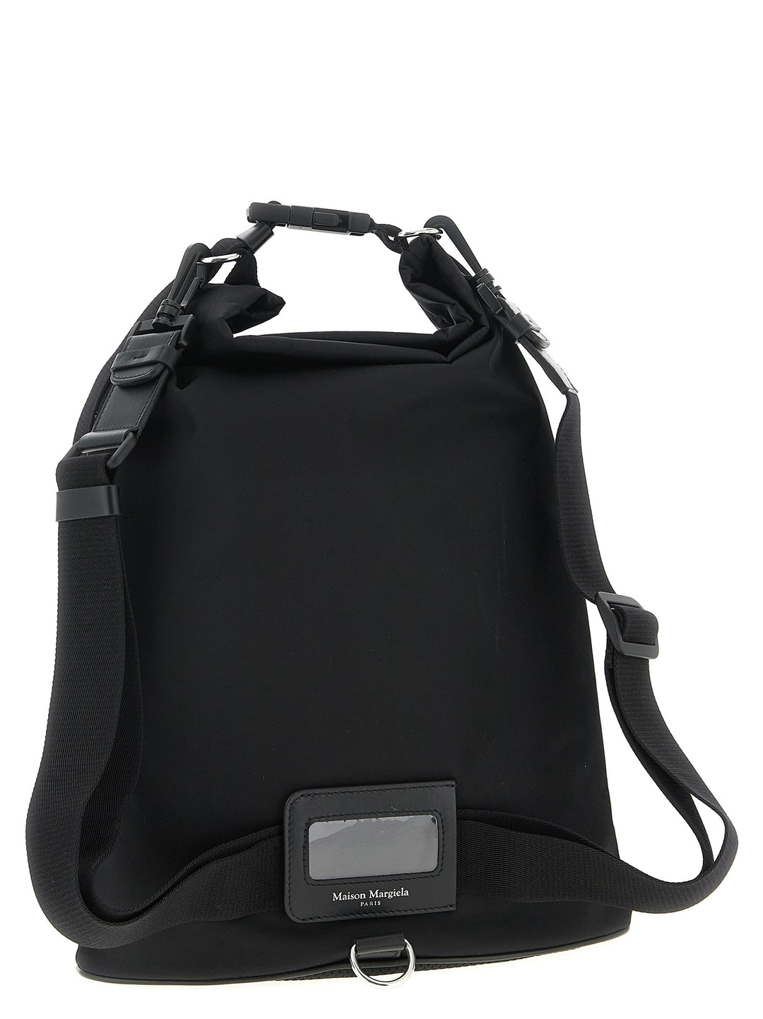 Maison Margiela Roll-Up Backpack Zaini e Valigie - Nero | 7c405f440bf5eca22d612271961de79ae993c31a