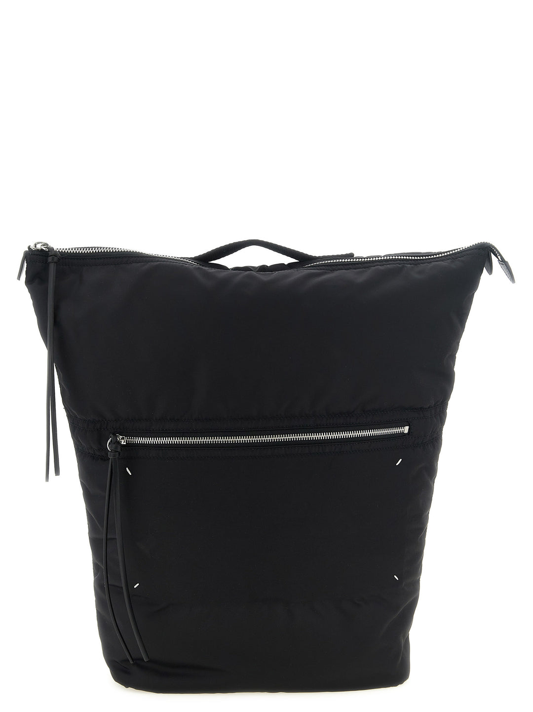 Maison Margiela New Zip Backpack Zaini e Valigie - Nero | 95edbc6ecd23aadb49fd0411829ce6833ea08d68