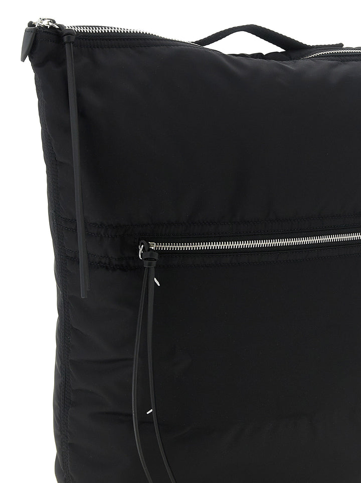 Maison Margiela New Zip Backpack Zaini e Valigie - Nero | e67296f858e756f57f90dead586b53519ac94c5a