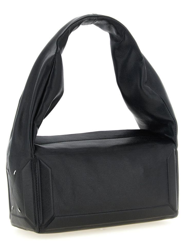 Maison Margiela Box Bag East West Small Borse a Spalla e Tracolla - Nero | 70442b336aace0f0e51e2c8541713d04f91603f5