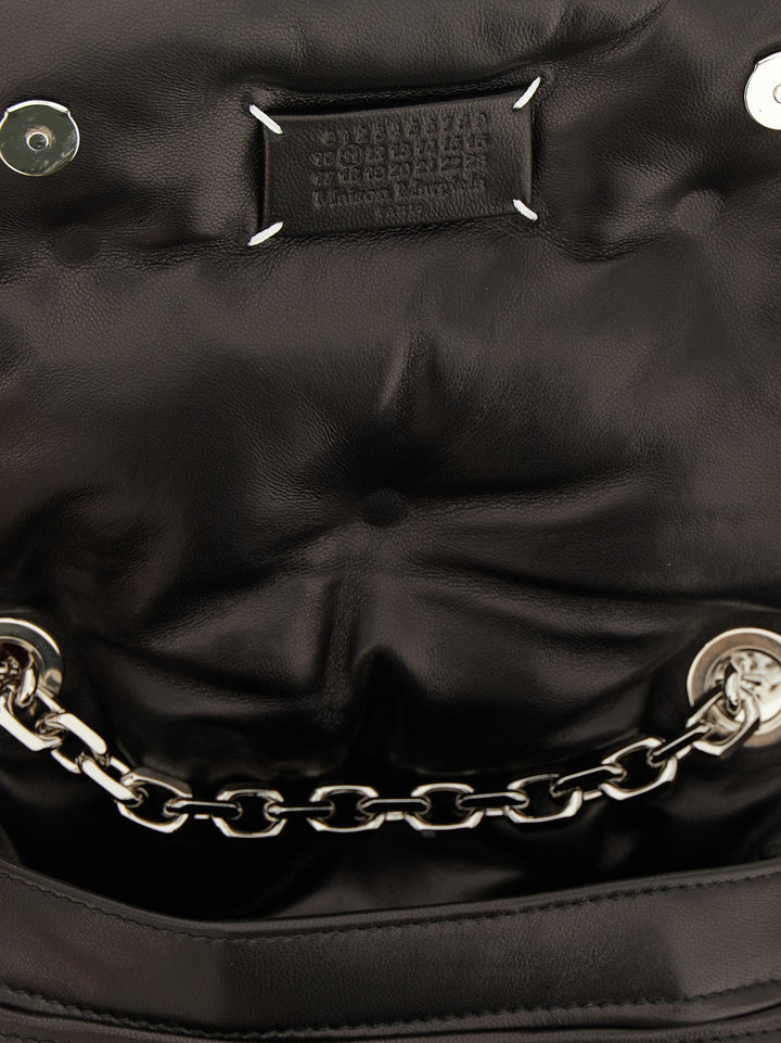 Maison Margiela Glam Slam Flap Borse a Tracolla - Nero | 28ad2410edb2aaa1da8333adfcf062664c92120d