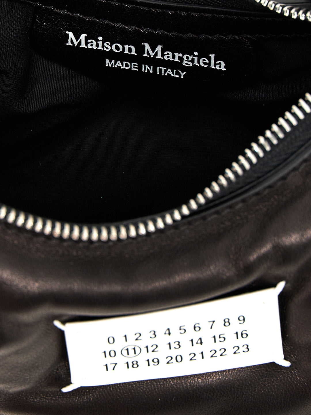 Maison Margiela Glam Slam Hobo Micro Borse a Spalla e Tracolla - Nero | 8a331757d800eb0f58da4d3c96aa6ba56b9cae0f