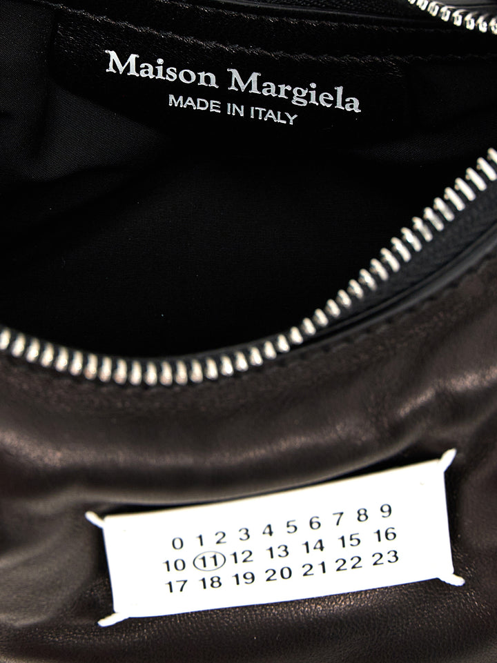 Maison Margiela Glam Slam Hobo Micro Borse a Spalla e Tracolla - Nero | 8a331757d800eb0f58da4d3c96aa6ba56b9cae0f