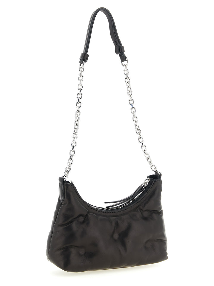 Maison Margiela Glam Slam Hobo Micro Borse a Tracolla - Nero | 50fd0ff26224f2140010a4f7c89b8e54e67b0a90
