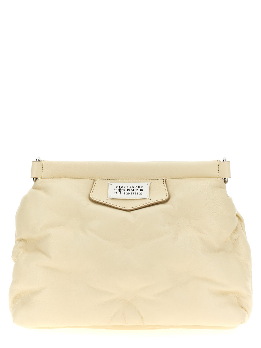 Maison Margiela Glam Slam Classique Small Borse a Tracolla - Beige | 628ad78a8ae1fb3d591ad21f26698691c3e76a8b