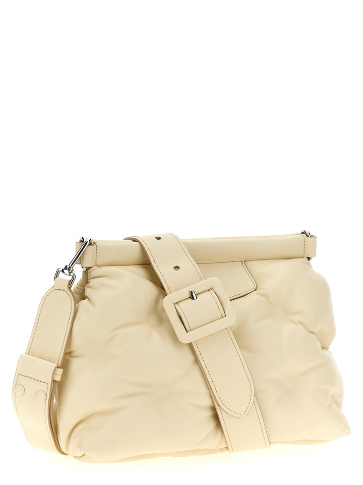 Maison Margiela Glam Slam Classique Small Borse a Tracolla - Beige | 0570747335755e3c10da47a637700baeb70f6914