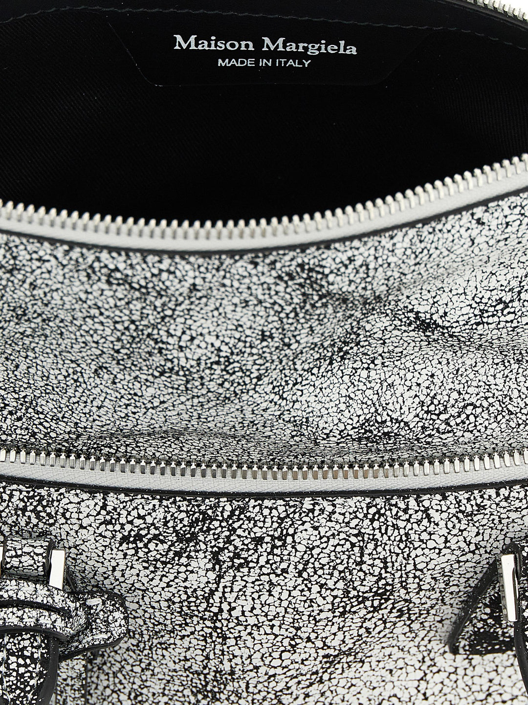 Maison Margiela 5ac Loved To Death Borse a Mano - Bianco/Nero | c55bcf480a73cb44ec6651c6730504cf1486ea5f