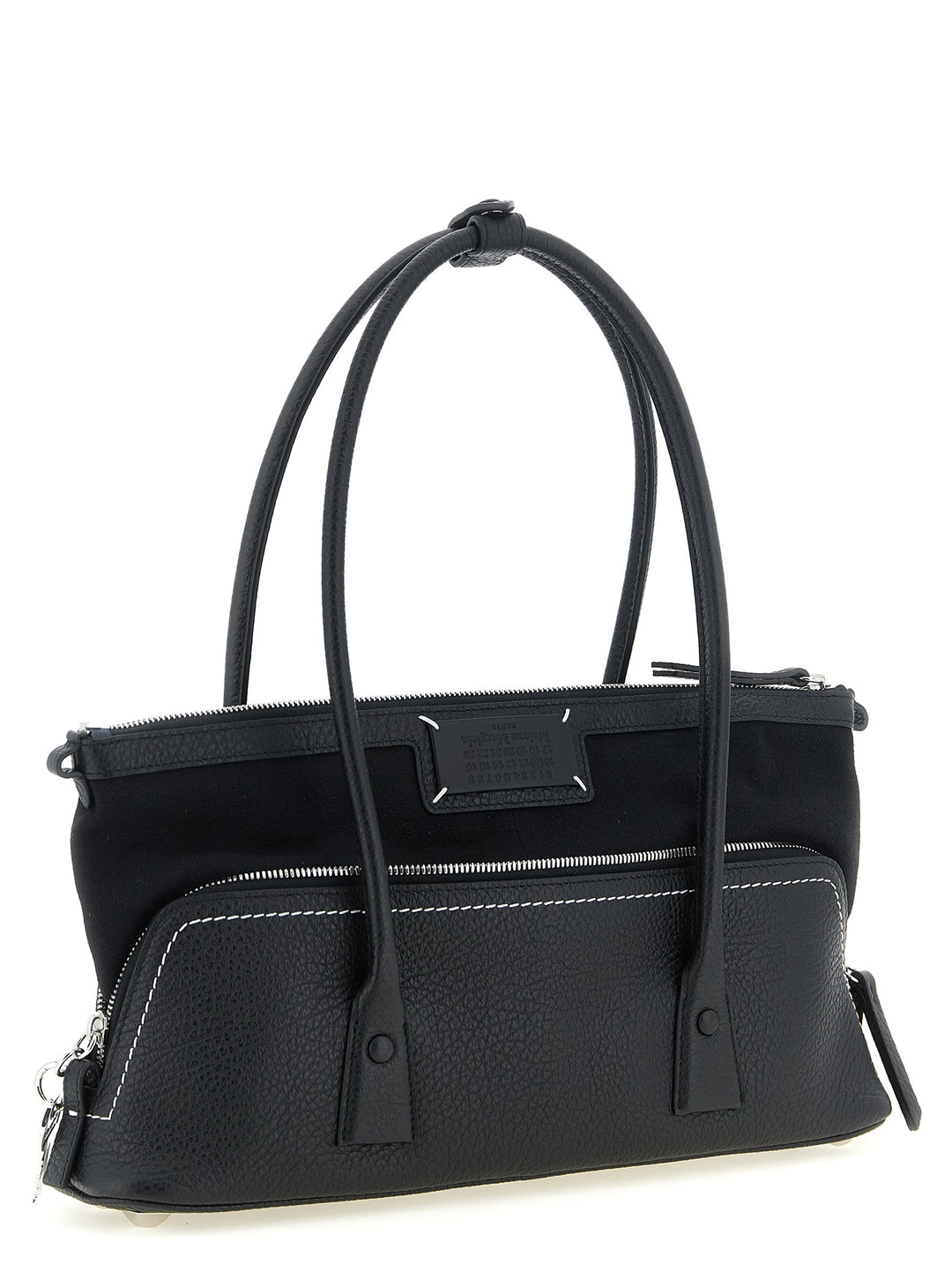 Maison Margiela 5ac Shoulder East West Borse a Spalla e Tracolla - Nero | 884d4817c19b8ce812b158baf741c5b2d1c8b428