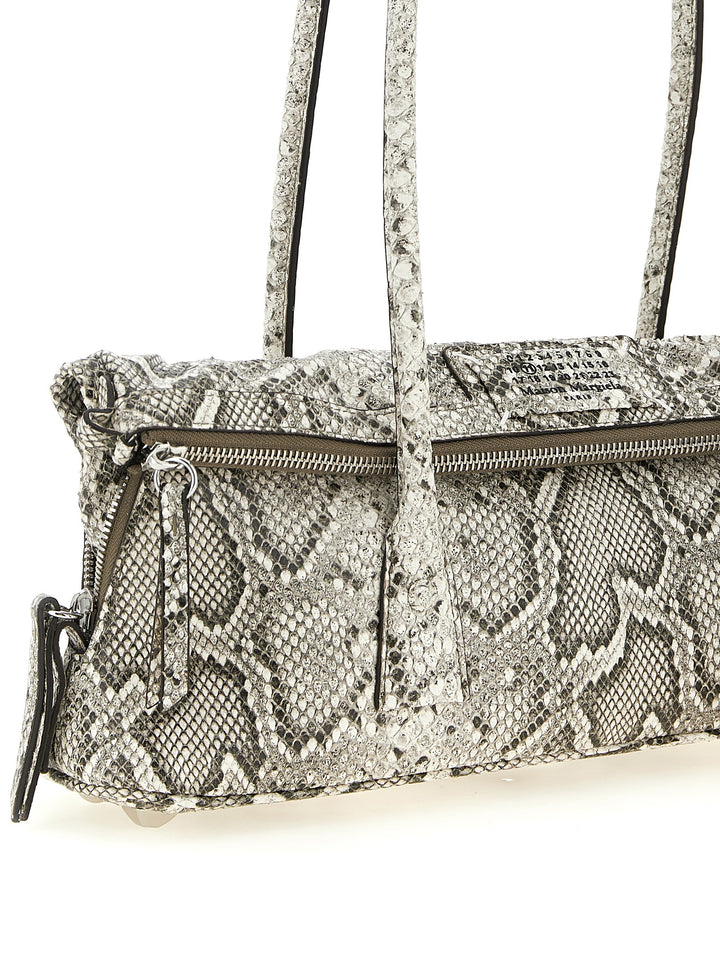 Maison Margiela 5ac Shoulder East West Borse a Spalla e Tracolla - Bianco | b27acd054e6e4f820f7020d16c1945545f8b1215