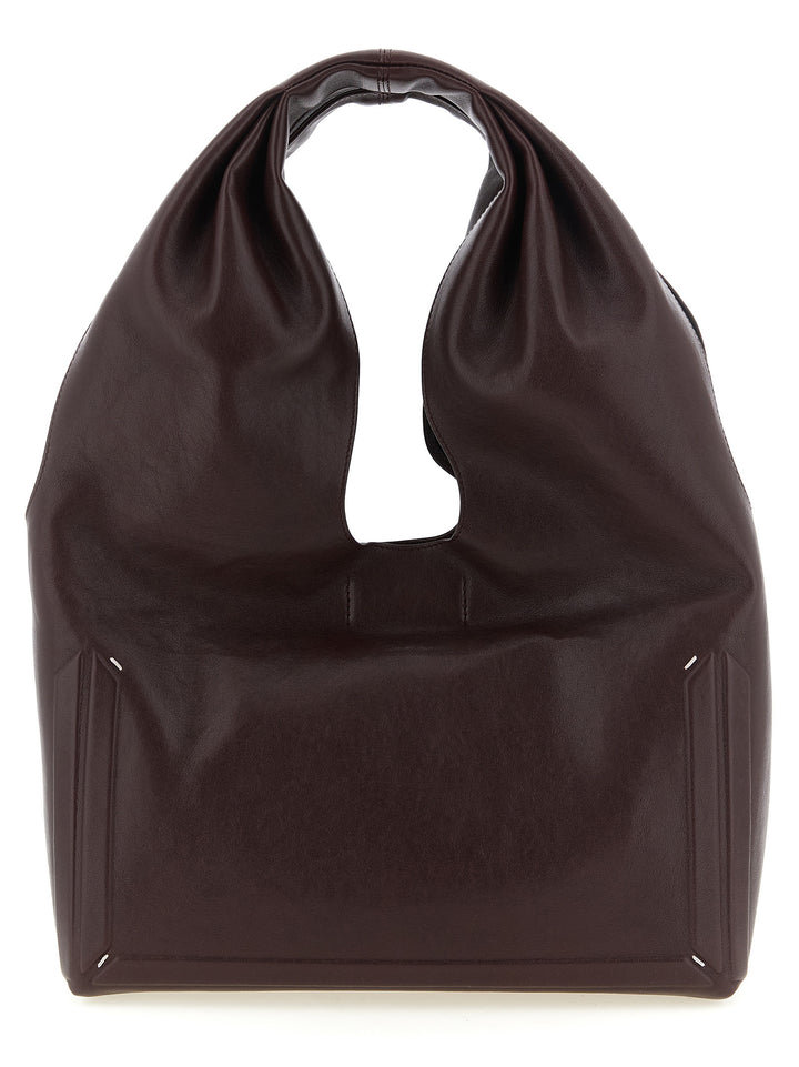 Maison Margiela Box Bag Medium Borse a Spalla e Tracolla - Bordeaux | 3a06c2214256141d82e7c9cfae141a2246893053