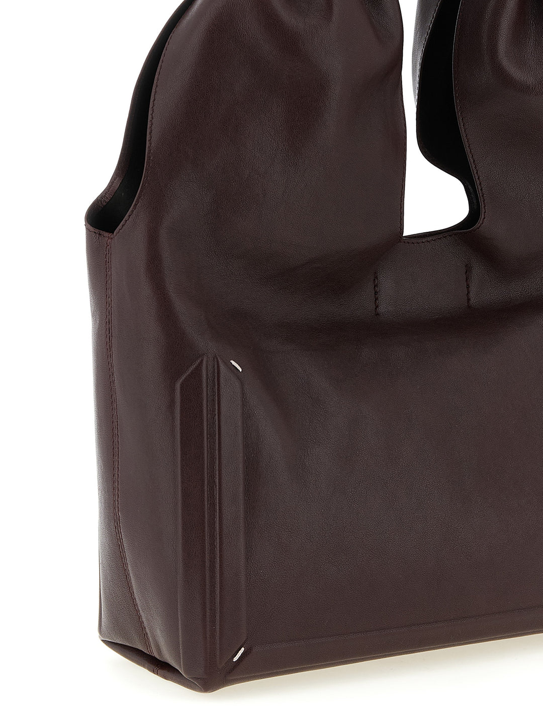 Maison Margiela Box Bag Medium Borse a Spalla e Tracolla - Bordeaux | e54111acc5d75baab760923c87ff42fe6bbc2f42