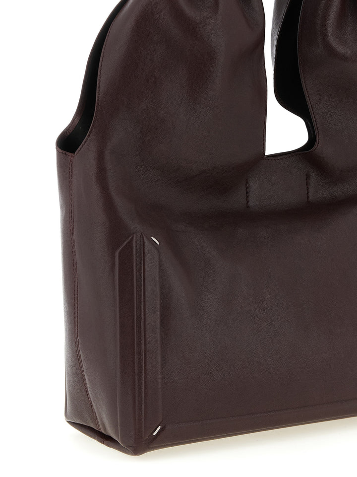 Maison Margiela Box Bag Medium Borse a Spalla e Tracolla - Bordeaux | e54111acc5d75baab760923c87ff42fe6bbc2f42