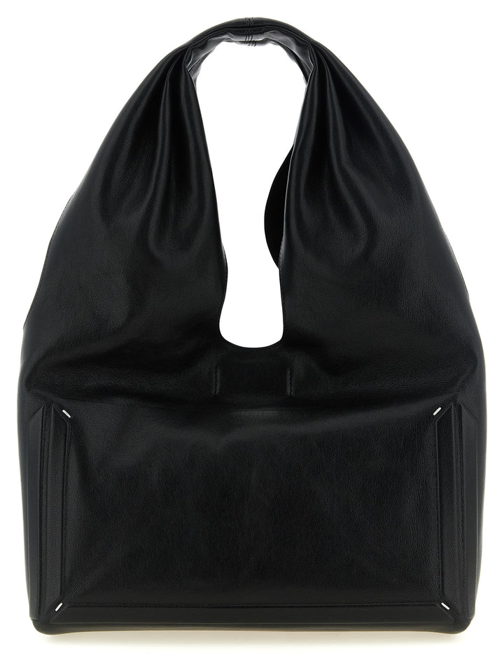 Maison Margiela Box Bag Medium Borse a Spalla e Tracolla - Nero | 26743f74ae64a182c2b04bf93fbf651324120f53