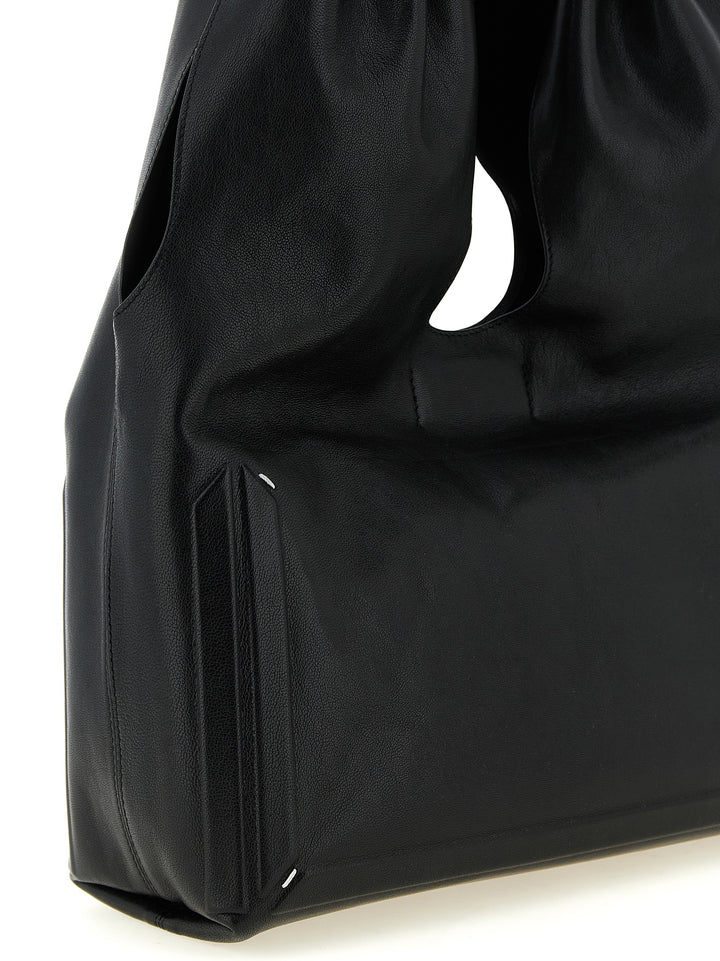 Maison Margiela Box Bag Medium Borse a Spalla e Tracolla - Nero | b01473317f9b94ca9ff14e98fdd965fa5f6fbd37
