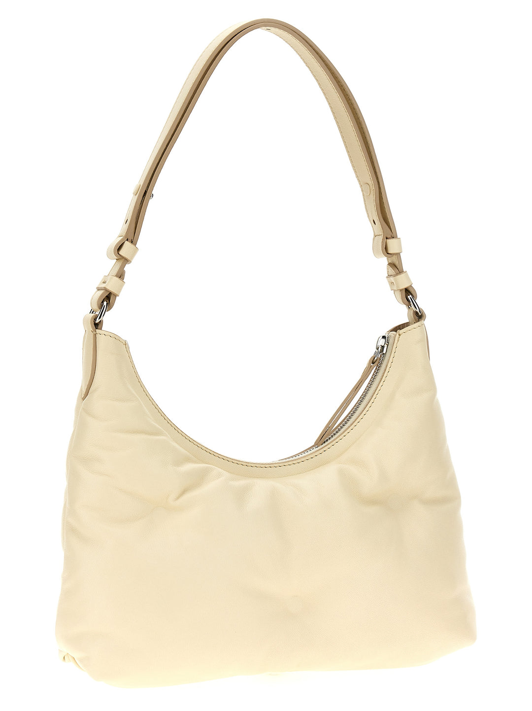 Maison Margiela Glam Slam Hobo Small Borse a Spalla e Tracolla - Bianco | 5ff6b283e0c8444566ee3b11eab23aa18fa732d0