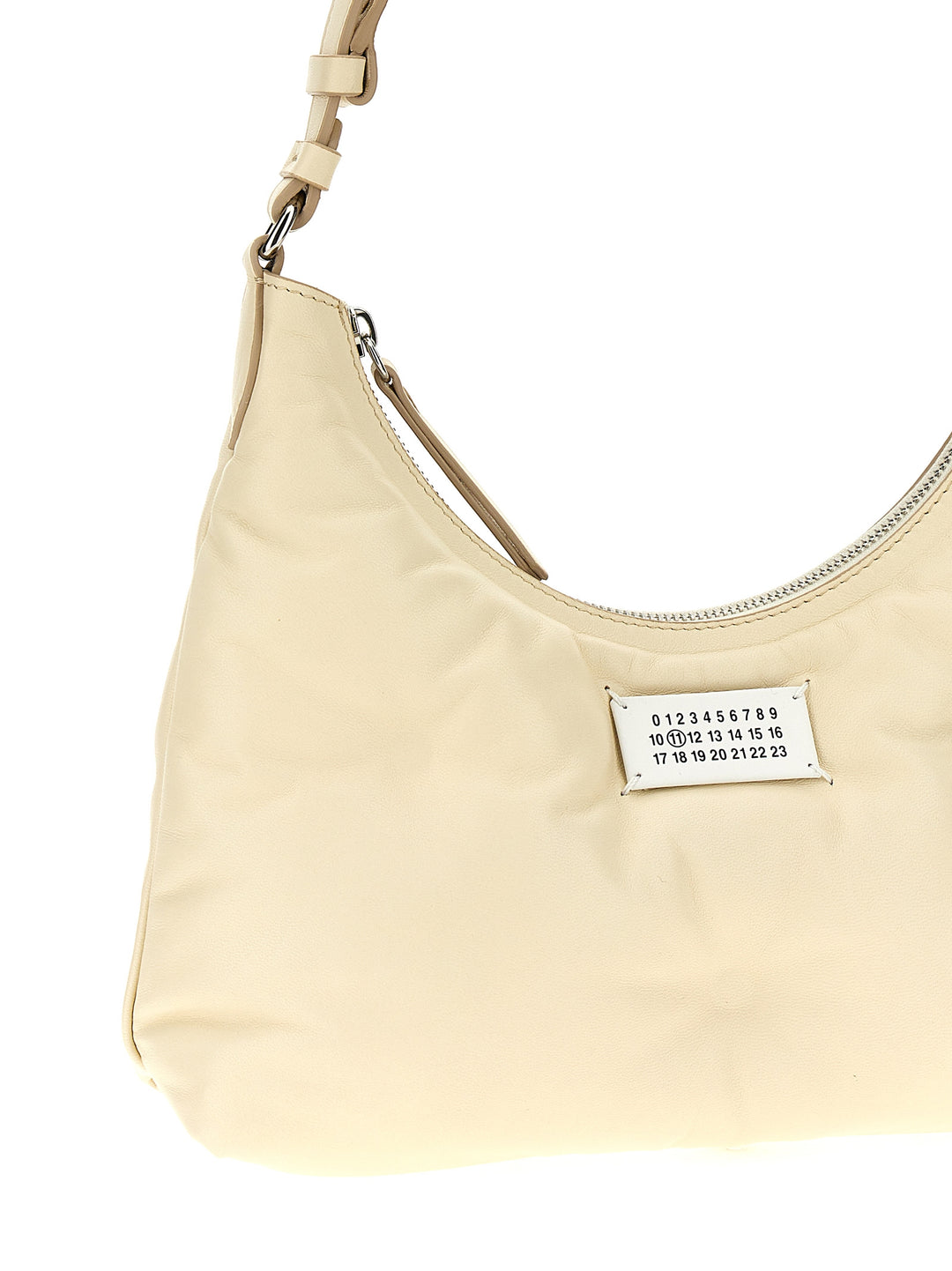 Maison Margiela Glam Slam Hobo Small Borse a Spalla e Tracolla - Bianco | e8ae43abcae7b3ecea7583e5c829ffbb48f308d3