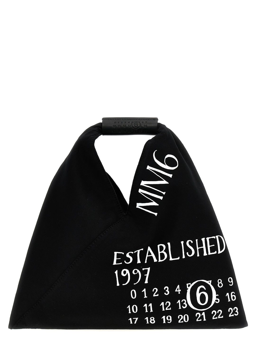 Mm6 Maison Margiela Mini Japanese Borse a Mano - Bianco/Nero | c3187ba5706843824efe6bdb58e72c4e32eed159