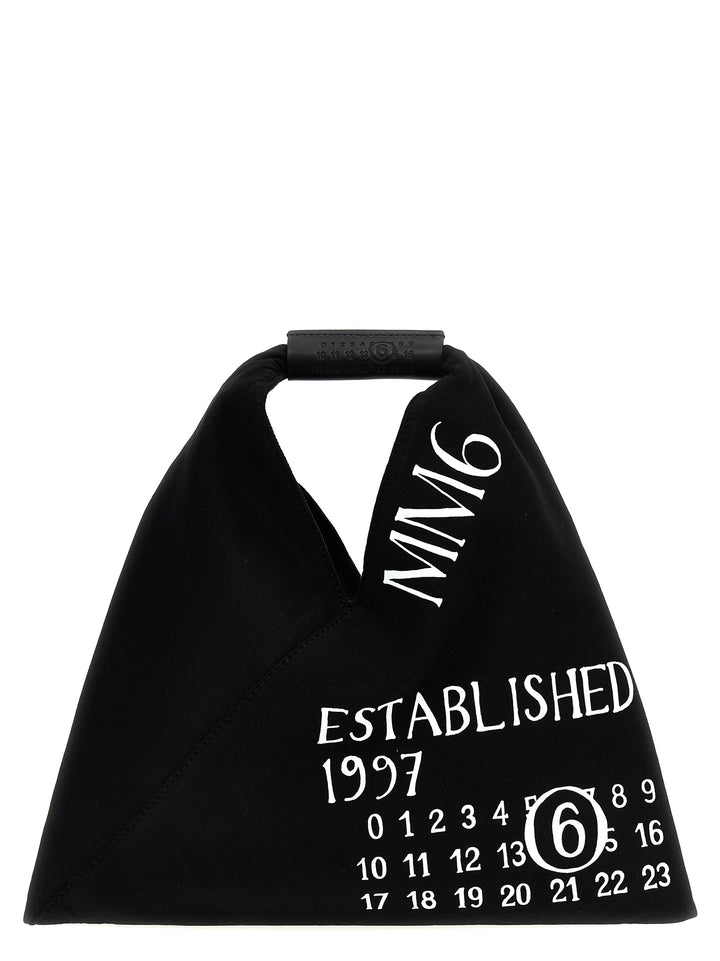 Mm6 Maison Margiela Mini Japanese Borse a Mano - Bianco/Nero | c3187ba5706843824efe6bdb58e72c4e32eed159