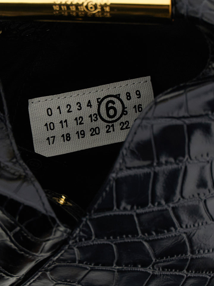 Mm6 Maison Margiela Japanese Borse a Mano - Nero | 62d83e0fd96653f78463080a99f00446e7e58d30