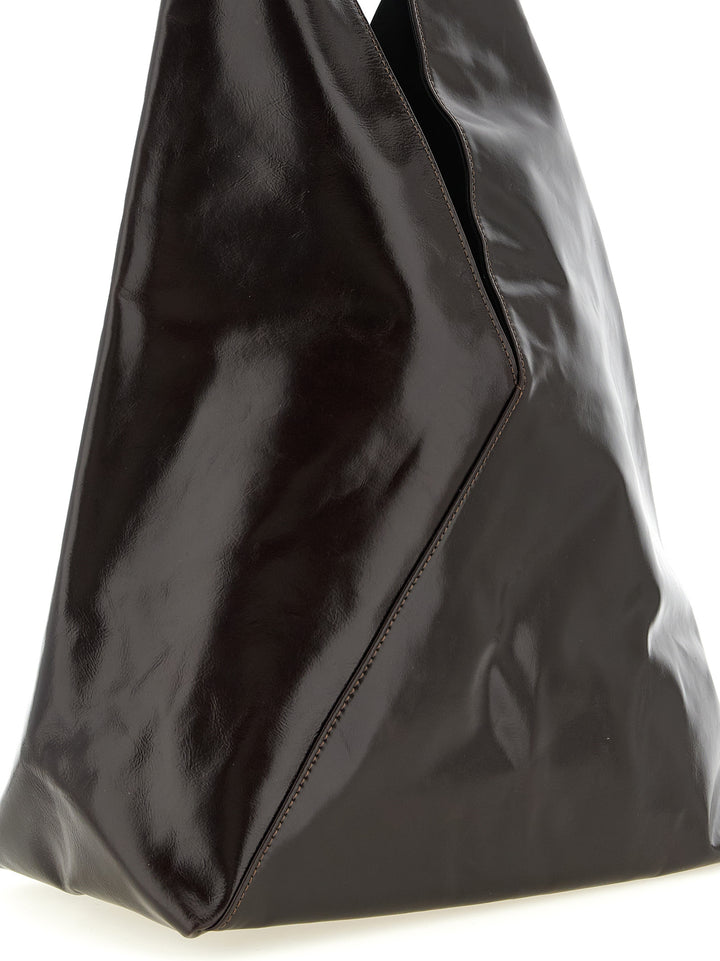 Mm6 Maison Margiela Japanese Classic Borse a Mano - Marrone | 62d74e565935cb7ba4bace58ed8b46c38a99c22b