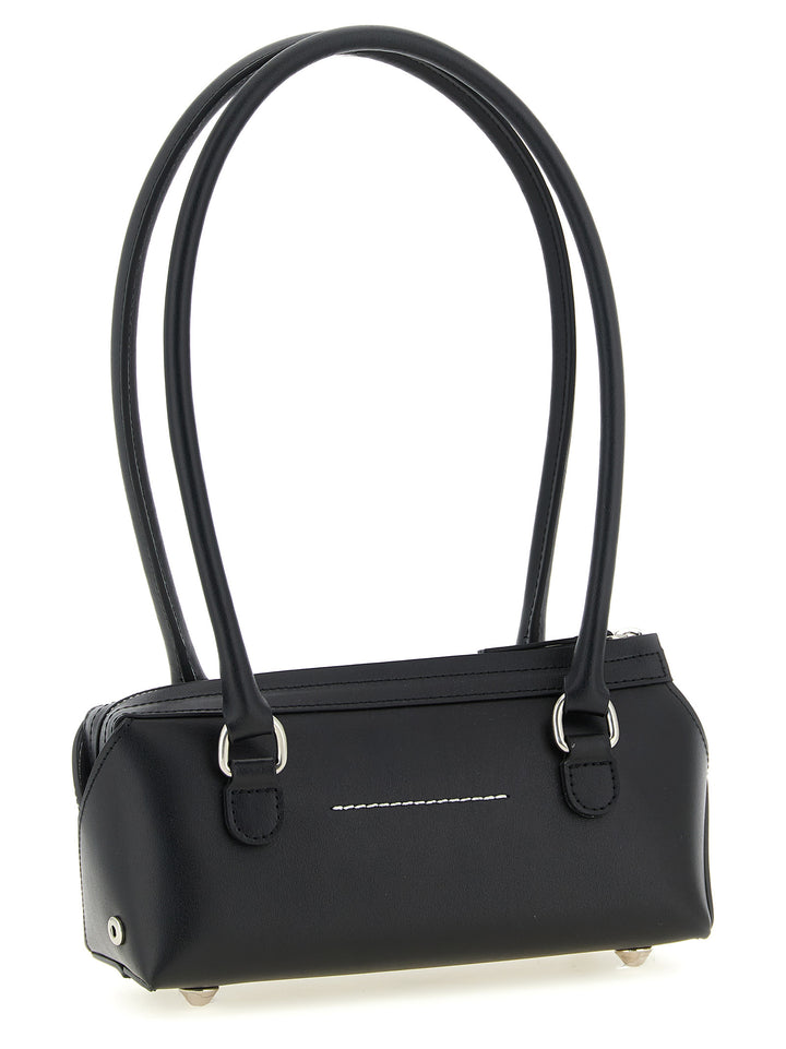 Mm6 Maison Margiela Bauletto Borse a Spalla e Tracolla - Nero | e1ae253e1cc3fe3f9352e98f88fad04ded1e30a0