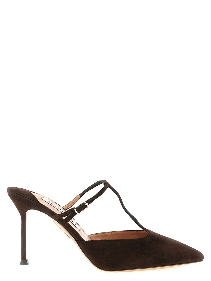 Aquazzura Sorbonne Decollete - Marrone | a9ccf67530bb0194a95ceae5d00a63478f3e79b5