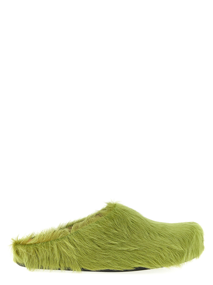 Marni Fussbett Flat shoes - Verde | 99593575367187b5b07fdd01f5d6eb2bf19bdc9a