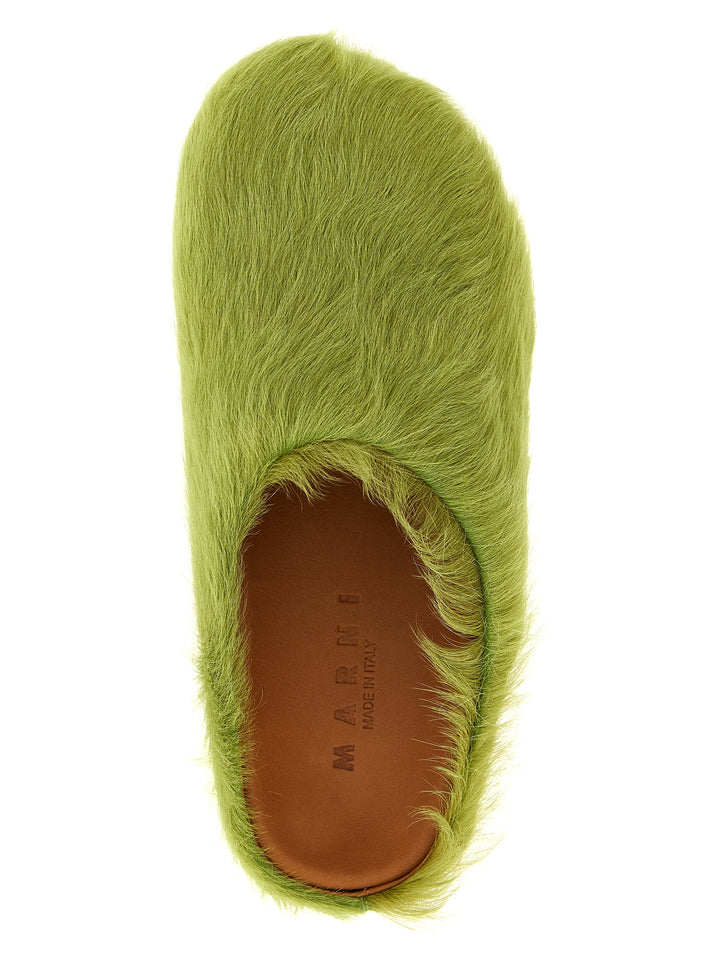 Marni Fussbett Flat shoes - Verde | 37d42862be6f29154b88382fc18fd1cb1ea851b1
