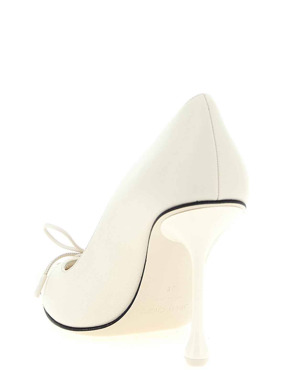 Jimmy Choo Scarlett Decollete - Bianco | f12a57aaee89d33376a55b05c99c278c16d8f9f2