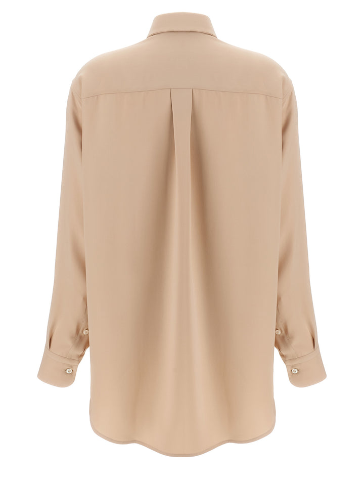 Brioni Cady Silk Shirt Camicie - Rosa | 5a6528c49c55c0530c47c420adcb716ae5d8cfbd