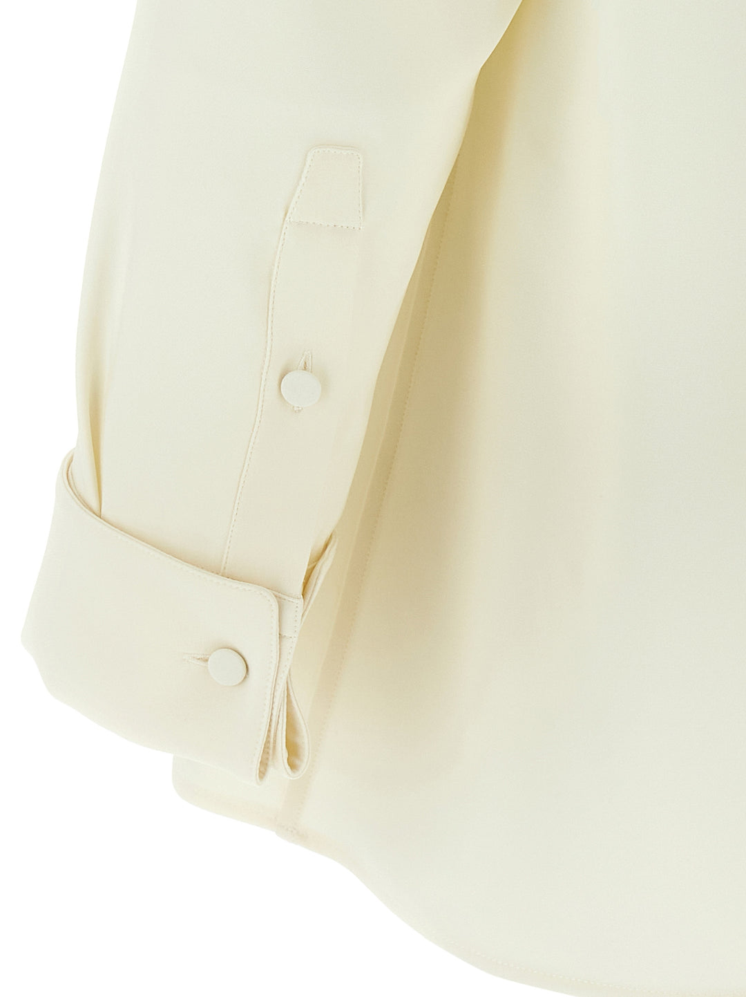 Brioni Pleated Plastron Shirt Camicie - Bianco | 5b9d71739351ae443c048f279549a8b8f7d7c1de