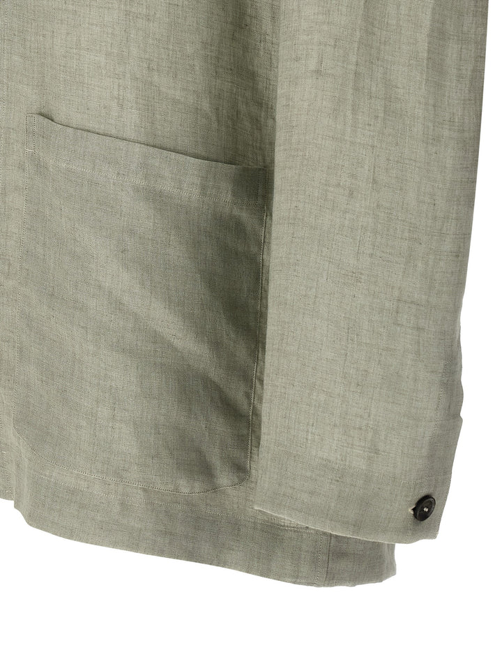 Brioni Blazer Shirt Camicie - Verde | b8c382ca2034102fbcde84f2b66d32713947bd62