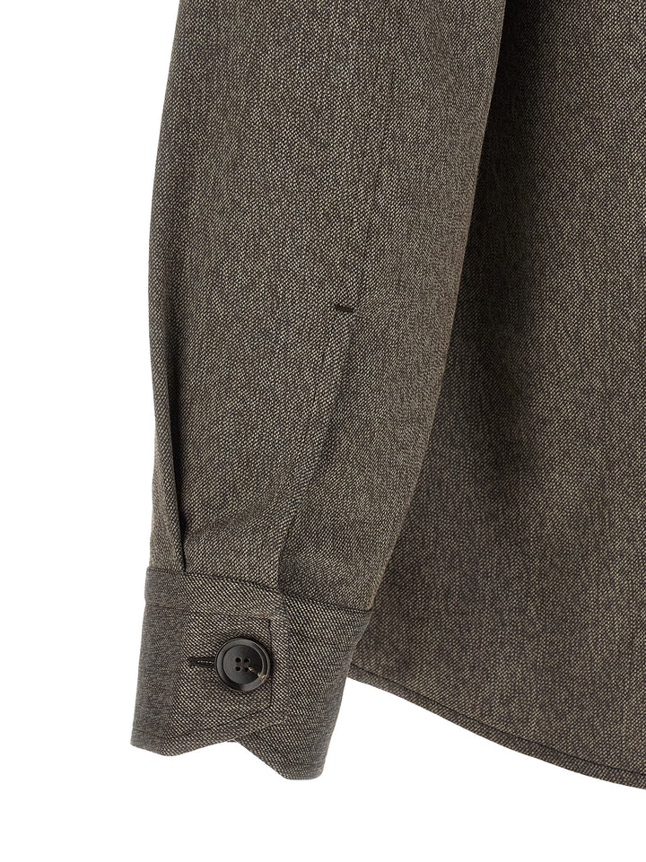 Brioni Workwear Camicie - Marrone | 8250c052471c959e233c5b580833b67bdacd266a