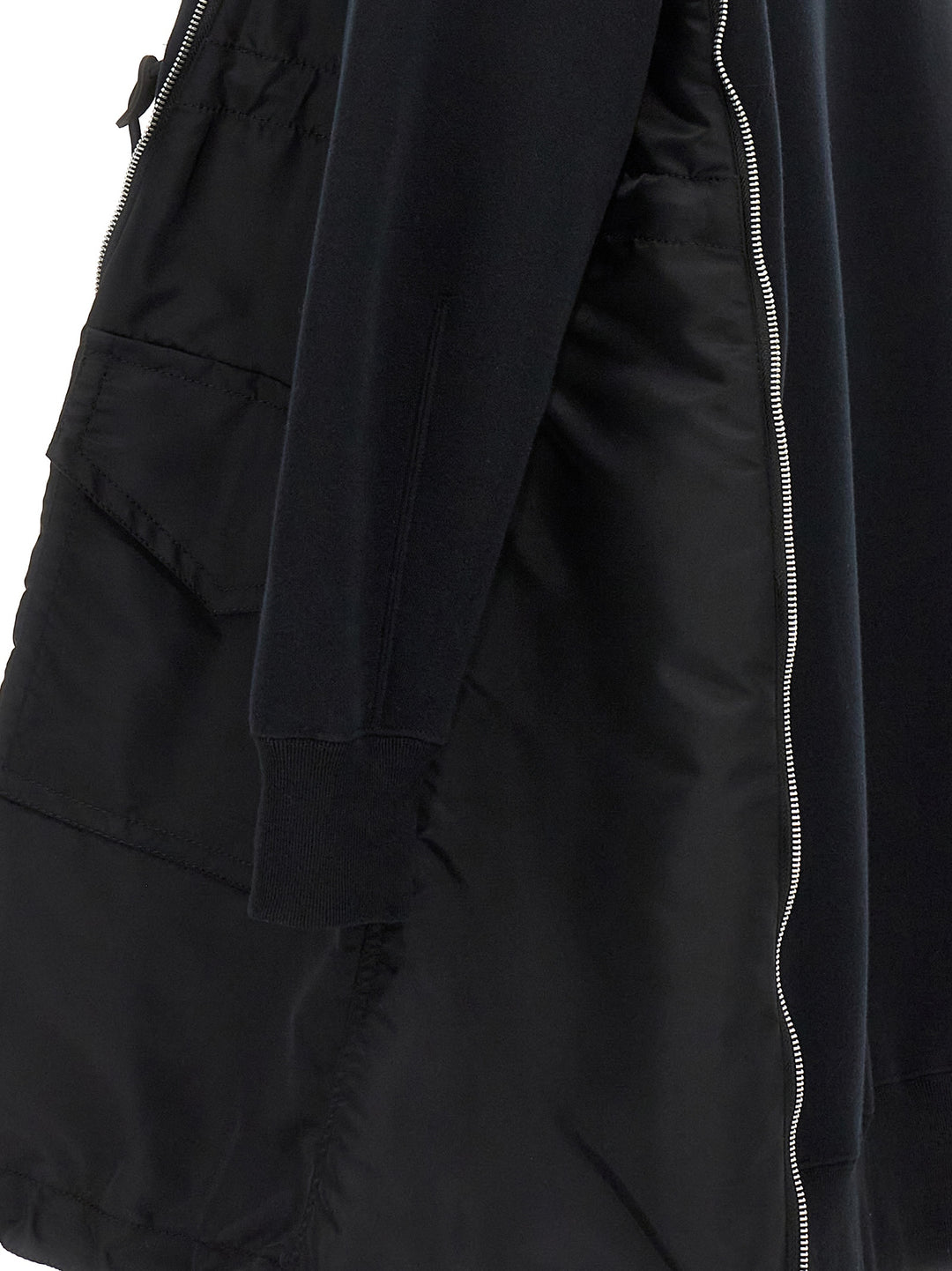 Sacai Sponge Abiti - Nero | cd3c59791f7d2290ab4b6ed4184dab25586176bc