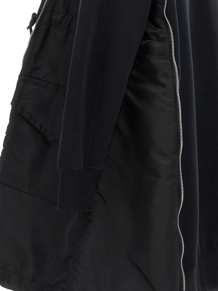 Sacai Sponge Abiti - Nero | cd3c59791f7d2290ab4b6ed4184dab25586176bc