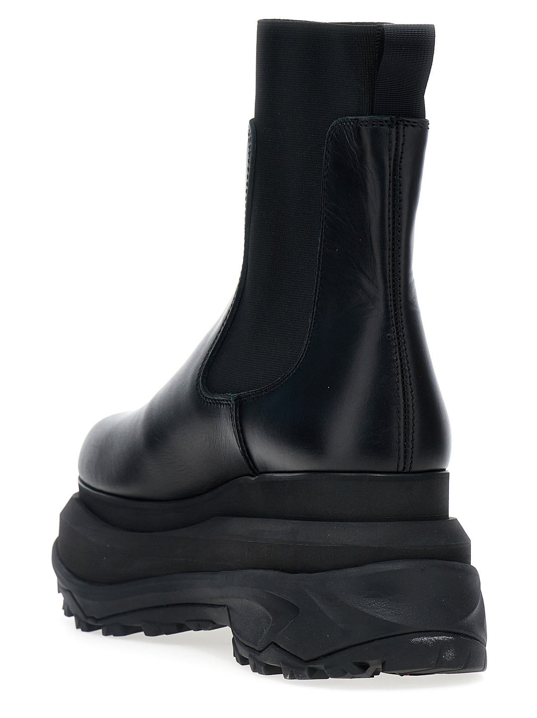 Sacai Chelsea Leather Ankle Boots Stivali e Stivaletti - Nero | de91b6be96d9124d044af401e1e4241da0918d6a