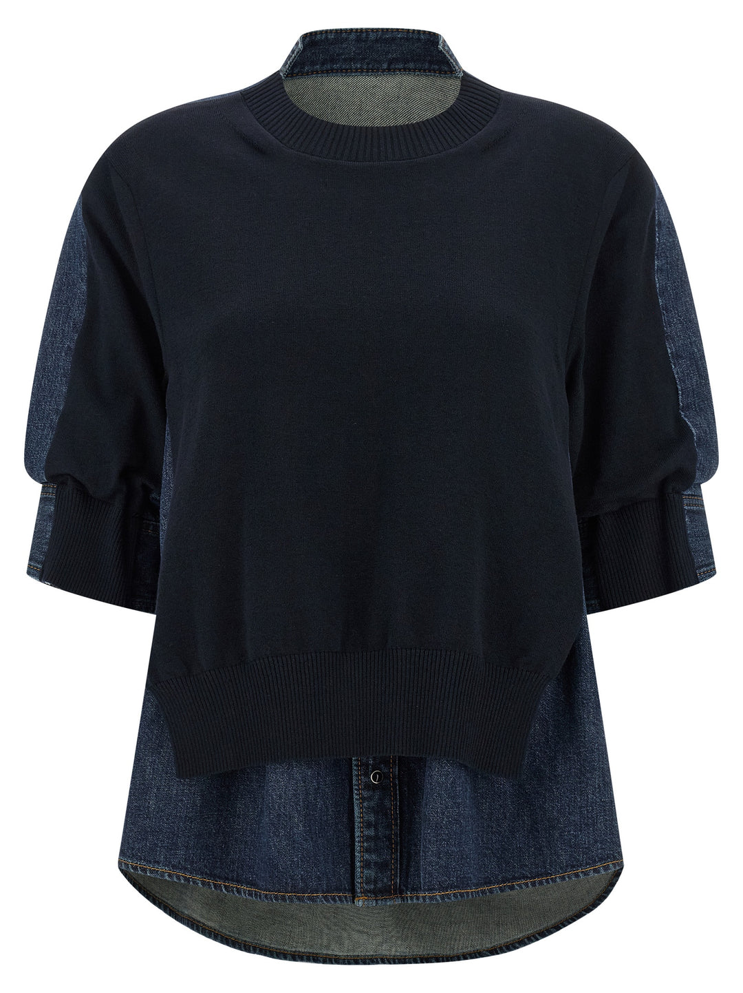 Sacai Shirt Sweater Maglioni - Blu | 981c23d3eee978f82400b2ba95e65b0f356a191b