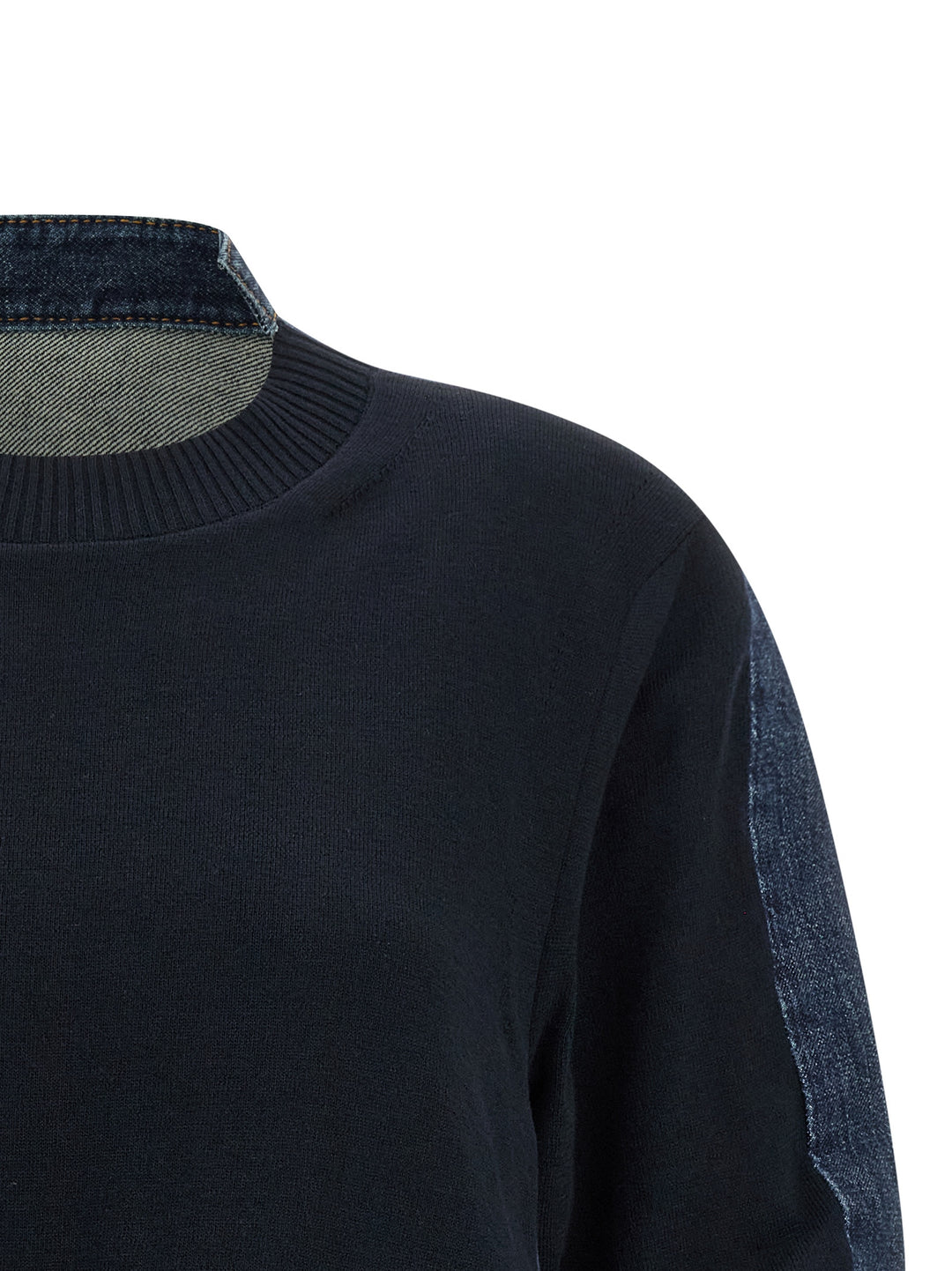 Sacai Shirt Sweater Maglioni - Blu | 86951778f3a79f4944bd5d12eda50617c52d88d2