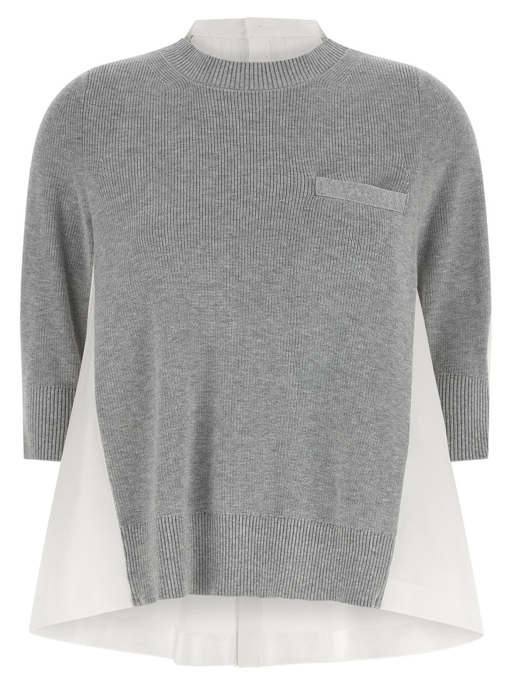 Sacai Shirt Sweater Maglioni - Multicolor | 96e3b78c89b742b871dc8d0f9fb20f1269372f67