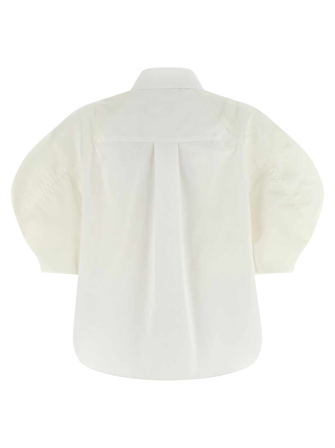 Sacai Bomber Sleeve Shirt Camicie - Bianco | aab31b69f4bb16529cfcf4d80214edc4444b8eae