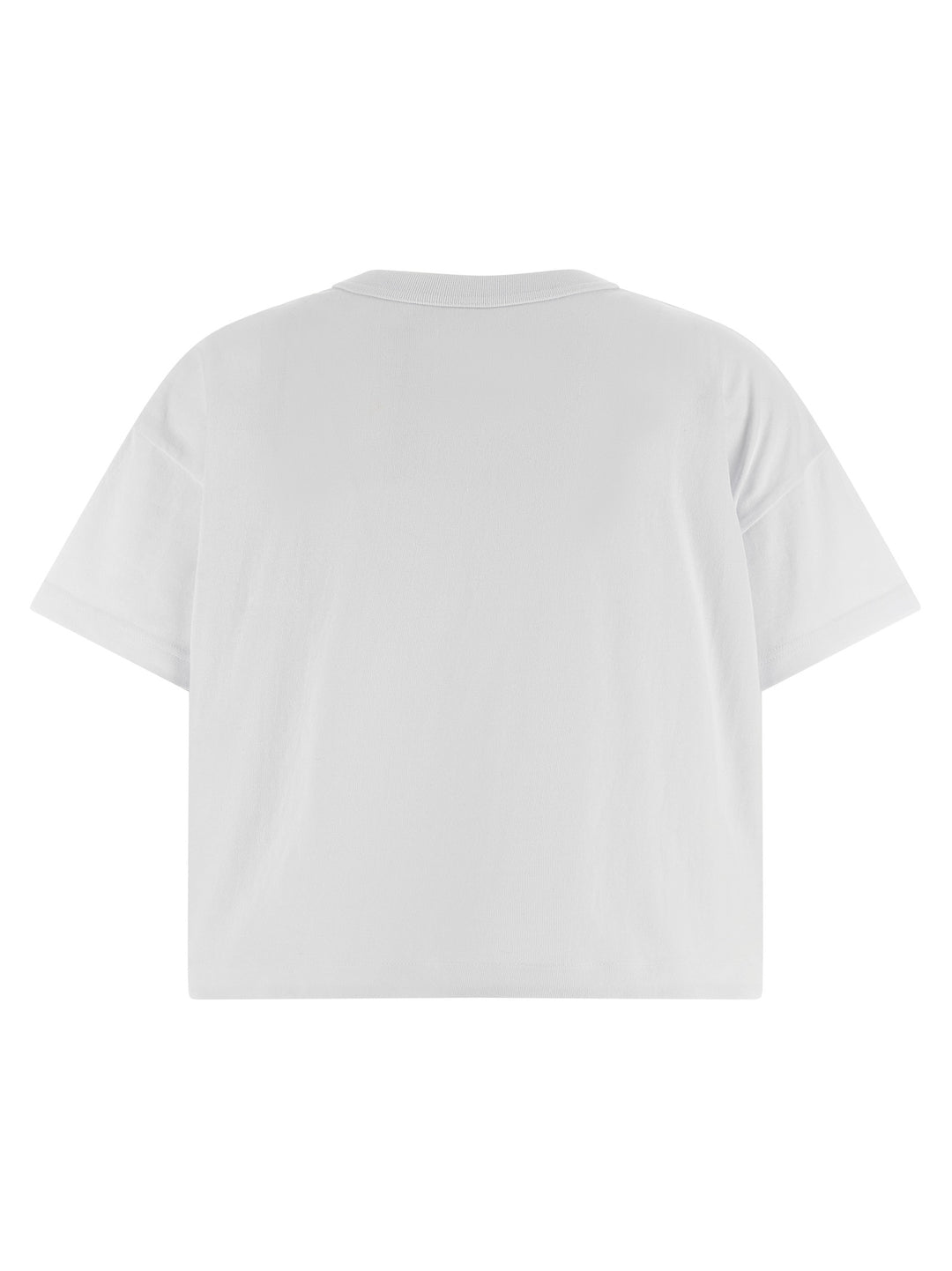 Sacai Logo Pin T shirt - Bianco | e7e3266b5fb3f14f06873f997afb8cafb79b95cf