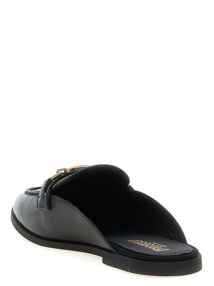 Pinko Naty 09 Flat shoes - Nero | 4fdd514af9953658800d36845243d8371a6354f3