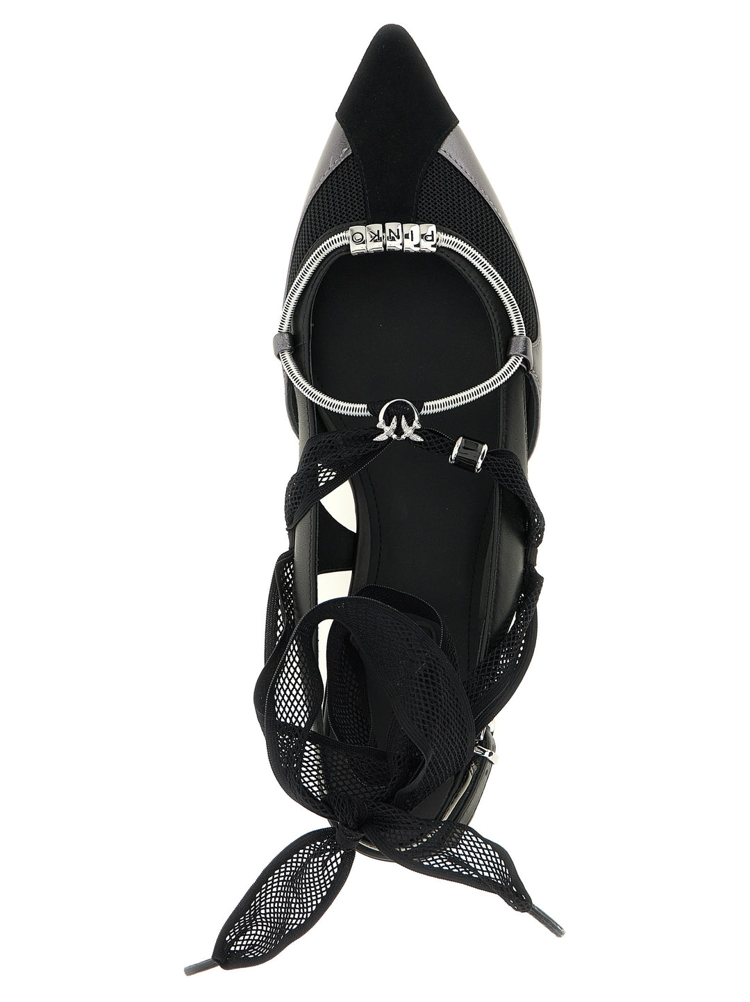 Pinko Gianira 30 Flat shoes - Nero | 2bbc165f160812f9255eeccd24865b86c831f976